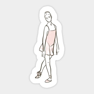 ballerina Sticker